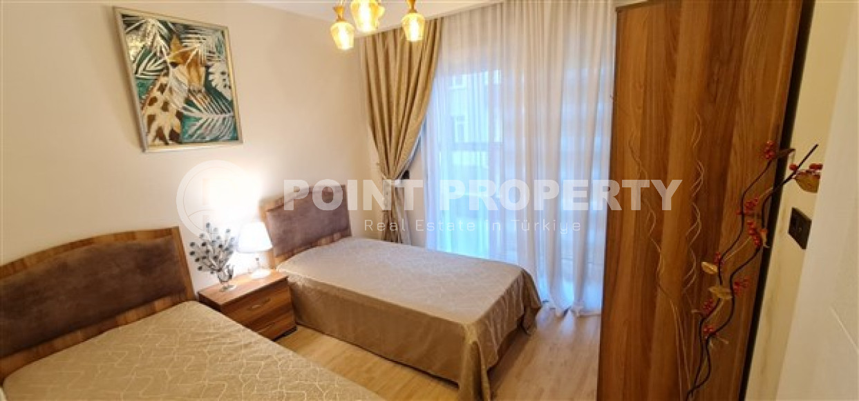 Меблированная квартира с двумя спальнями, 110м², не далеко от моря в Махмутларе, Алания-id-2030-фото-9