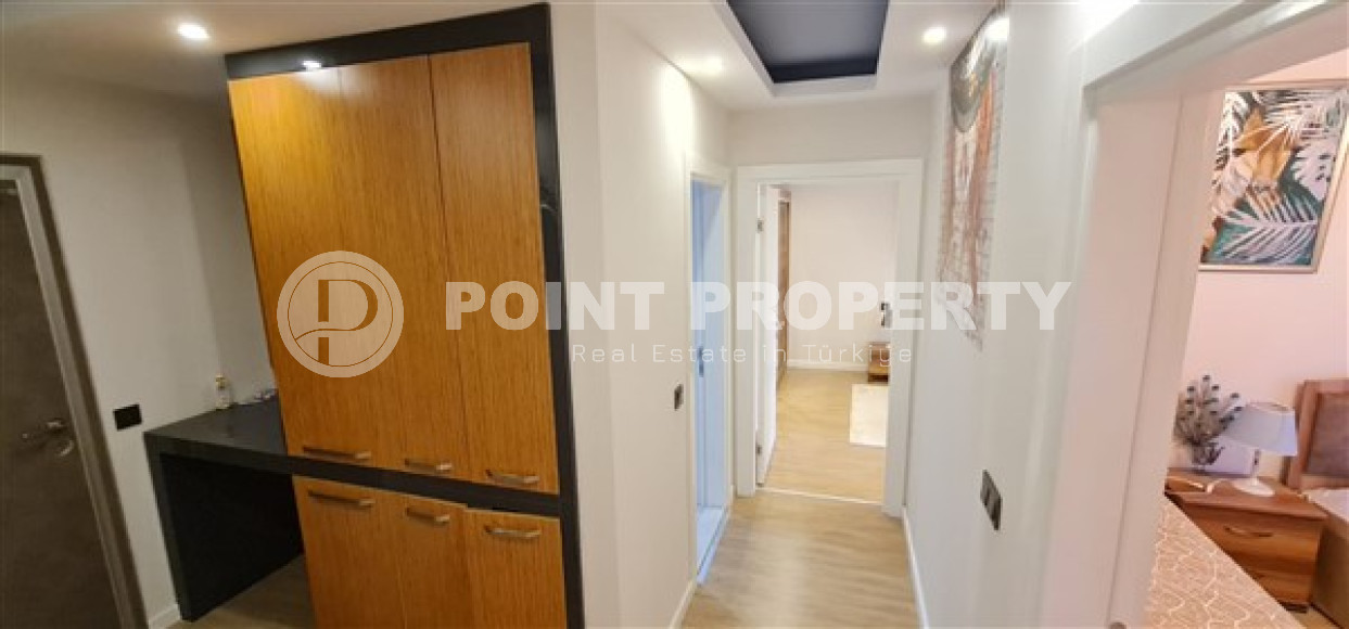 Меблированная квартира с двумя спальнями, 110м², не далеко от моря в Махмутларе, Алания-id-2030-фото-11