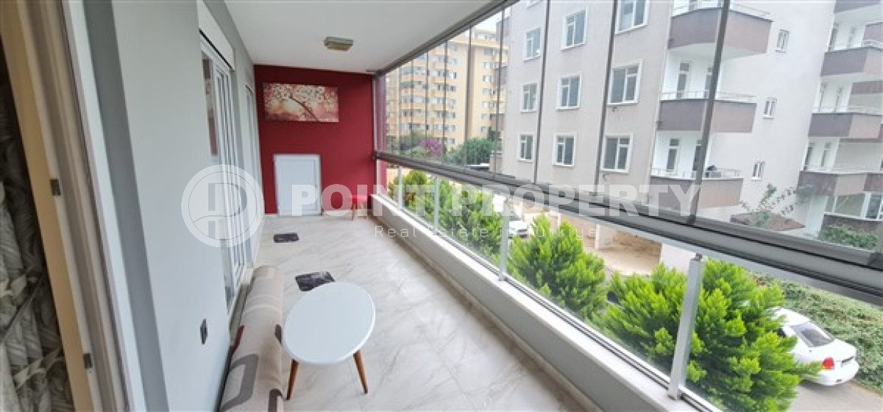 Меблированная квартира с двумя спальнями, 110м², не далеко от моря в Махмутларе, Алания-id-2030-фото-15