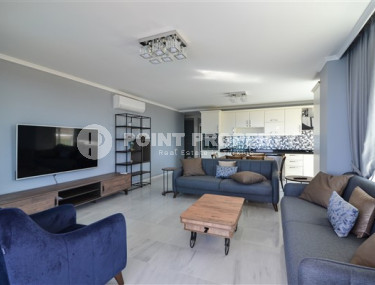 Элегантные трехкомнатные апартаменты, 110м², на первой береговой линии в Каргыджаке, Алания-id-2031-фото-5