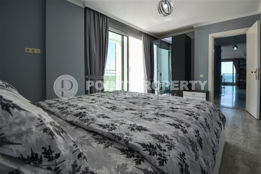 Элегантные трехкомнатные апартаменты, 110м², на первой береговой линии в Каргыджаке, Алания-id-2031-фото-18