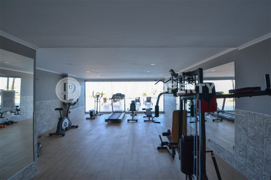 Элегантные трехкомнатные апартаменты, 110м², на первой береговой линии в Каргыджаке, Алания-id-2031-фото-24