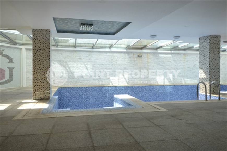 Элегантные трехкомнатные апартаменты, 110м², на первой береговой линии в Каргыджаке, Алания-id-2031-фото-25