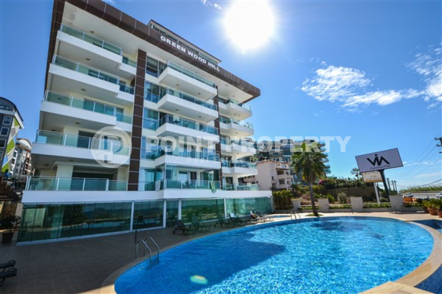 Элегантные трехкомнатные апартаменты, 110м², на первой береговой линии в Каргыджаке, Алания-id-2031-фото-27