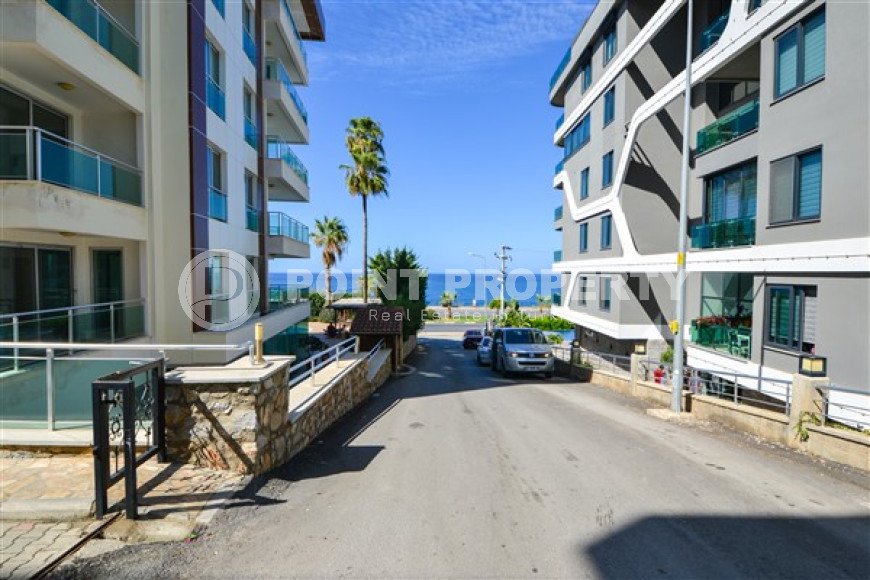 Элегантные трехкомнатные апартаменты, 110м², на первой береговой линии в Каргыджаке, Алания-id-2031-фото-31