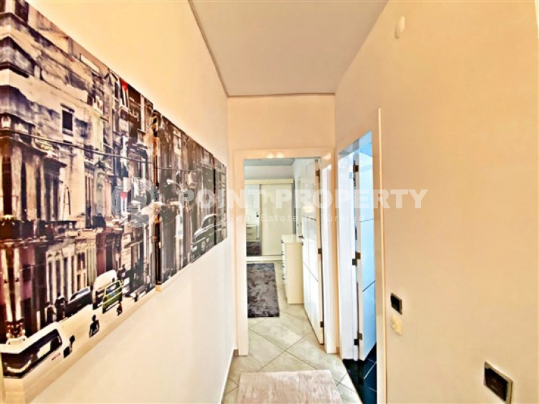 Furnished three-room apartment, 115m², 200m from the sea in Oba, Alanya-id-2033-photo-18