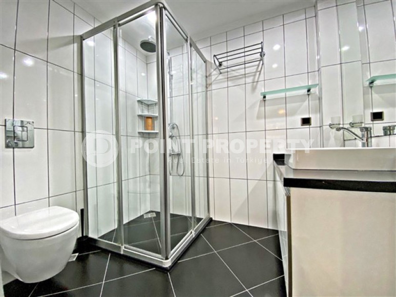 Furnished three-room apartment, 115m², 200m from the sea in Oba, Alanya-id-2033-photo-23