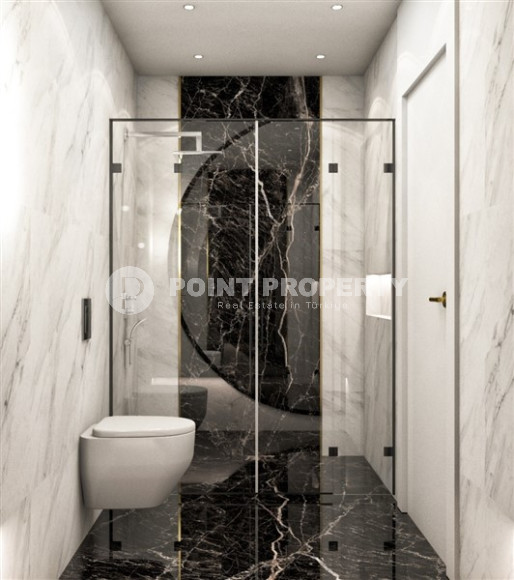 View apartments in installments with large layouts in the center of Alanya. Large layouts and apartments with private garden-id-1149-photo-23