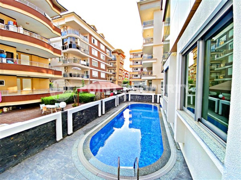 Furnished three-room apartment, 115m², 200m from the sea in Oba, Alanya-id-2033-photo-24