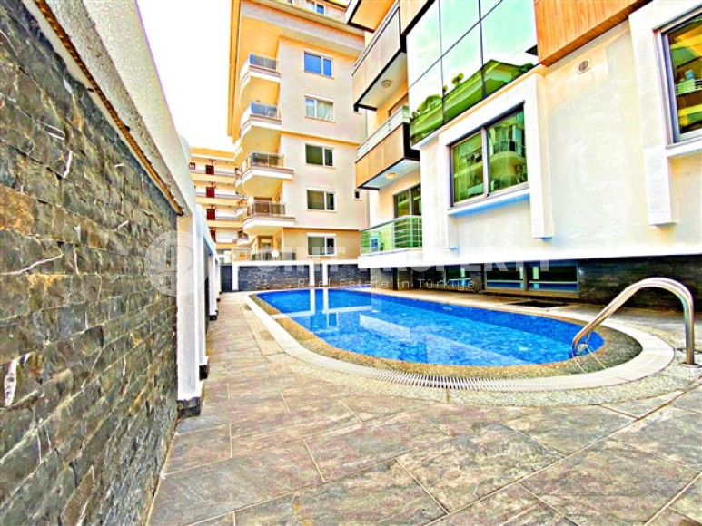 Furnished three-room apartment, 115m², 200m from the sea in Oba, Alanya-id-2033-photo-26