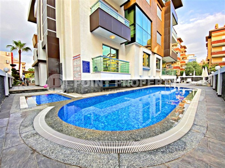 Furnished three-room apartment, 115m², 200m from the sea in Oba, Alanya-id-2033-photo-27