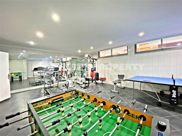 Furnished three-room apartment, 115m², 200m from the sea in Oba, Alanya-id-2033-photo-29