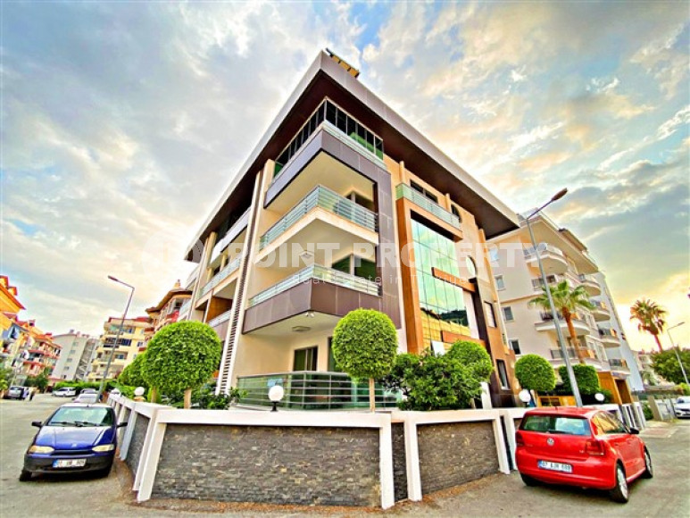 Furnished three-room apartment, 115m², 200m from the sea in Oba, Alanya-id-2033-photo-33