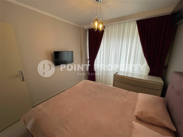 Меблированная двухуровневая квартира 3+1, в 500м от моря в Махмутларе, Алания-id-2035-фото-15