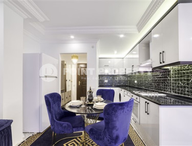 Трехкомнатная квартира, 90м², с дизайнерским интерьером в районе Алании Демирташ-id-2036-фото-4