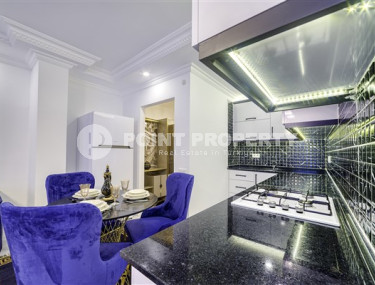 Трехкомнатная квартира, 90м², с дизайнерским интерьером в районе Алании Демирташ-id-2036-фото-5