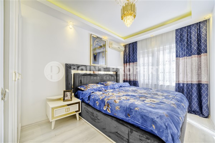 Трехкомнатная квартира, 90м², с дизайнерским интерьером в районе Алании Демирташ-id-2036-фото-7