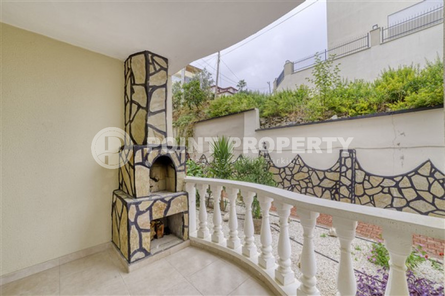 Трехкомнатная квартира, 90м², с дизайнерским интерьером в районе Алании Демирташ-id-2036-фото-14