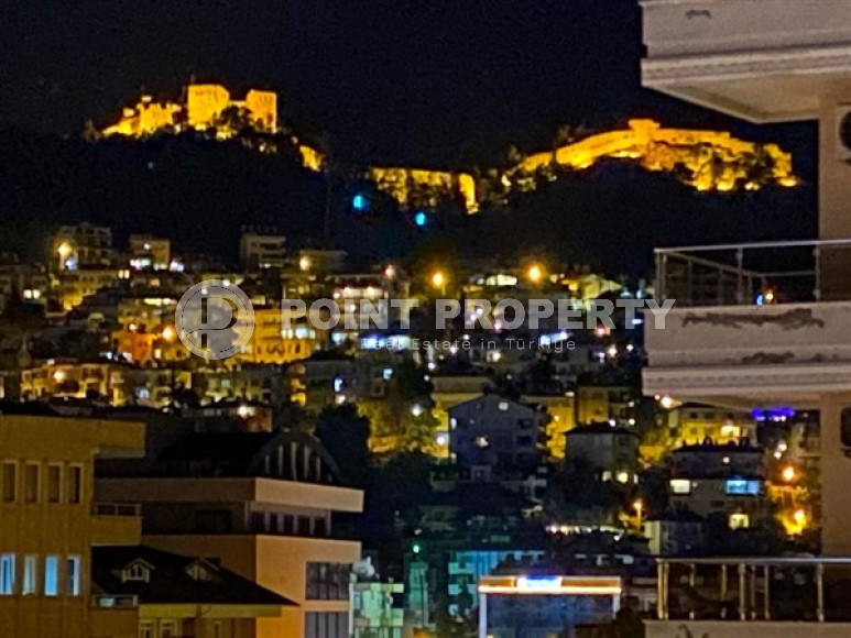 Четырехкомнатная квартира, 165м², в доме городского типа в центре Алании, в 650м от моря.-id-2037-фото-7