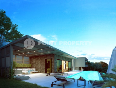 Виллы 4+1 премиум класса 660-680 м2 с панорамным видом на море и крепость. Алания, Центр-id-1014-фото-4