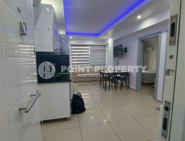 Квартира с двумя спальнями, 77м², в комплексе с инфраструктурой в 300м от пляжа Клеопатры, Алания-id-2038-фото-3