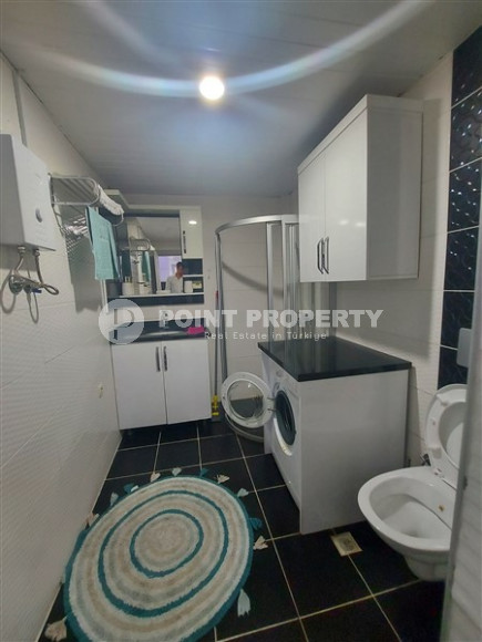 Квартира с двумя спальнями, 77м², в комплексе с инфраструктурой в 300м от пляжа Клеопатры, Алания-id-2038-фото-4