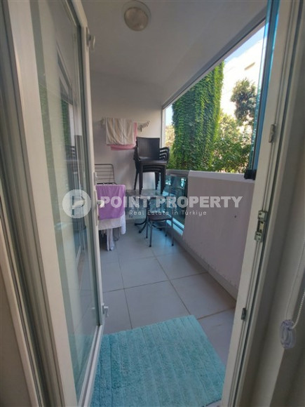 Квартира с двумя спальнями, 77м², в комплексе с инфраструктурой в 300м от пляжа Клеопатры, Алания-id-2038-фото-7