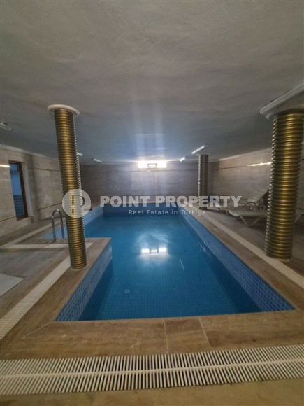 Квартира с двумя спальнями, 77м², в комплексе с инфраструктурой в 300м от пляжа Клеопатры, Алания-id-2038-фото-13