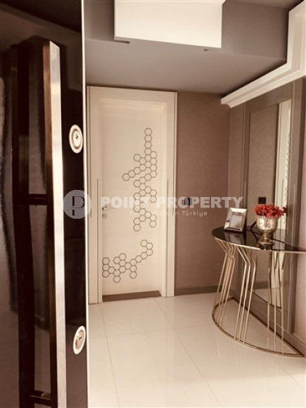 Фешенебельная квартира с тремя спальнями, 150м², с видом на Аланийский залив и порт Алании-id-2039-фото-2