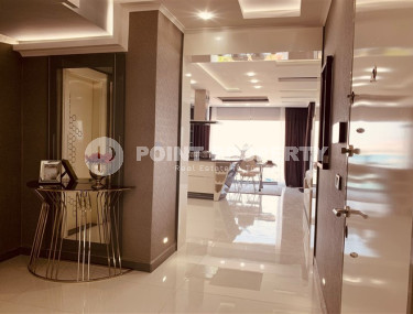 Фешенебельная квартира с тремя спальнями, 150м², с видом на Аланийский залив и порт Алании-id-2039-фото-3