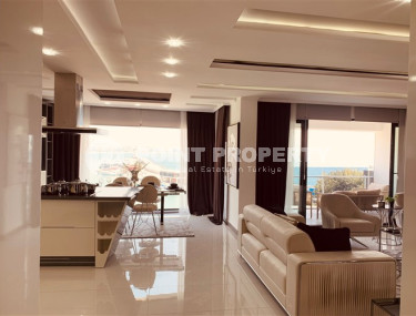 Фешенебельная квартира с тремя спальнями, 150м², с видом на Аланийский залив и порт Алании-id-2039-фото-4