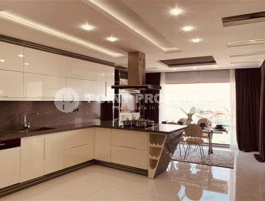 Фешенебельная квартира с тремя спальнями, 150м², с видом на Аланийский залив и порт Алании-id-2039-фото-5