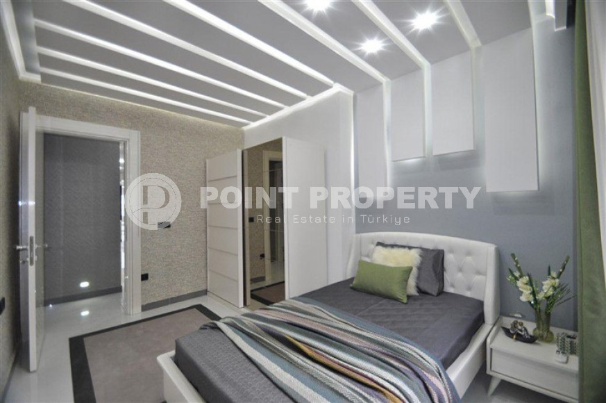 Фешенебельная квартира с тремя спальнями, 150м², с видом на Аланийский залив и порт Алании-id-2039-фото-24