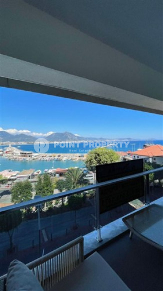Фешенебельная квартира с тремя спальнями, 150м², с видом на Аланийский залив и порт Алании-id-2039-фото-26