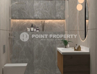 Latest apartments 1+1 layout with private garden in the European region of Oba, 10 minutes to the sea-id-1153-photo-4