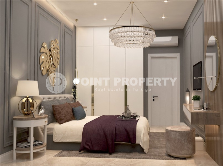 Latest apartments 1+1 layout with private garden in the European region of Oba, 10 minutes to the sea-id-1153-photo-5