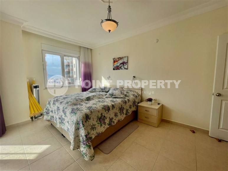 Квартира с двумя спальнями, 110м², в уютной резиденции с бассейном в 300м от центра района Тосмур, Алания-id-2041-фото-13