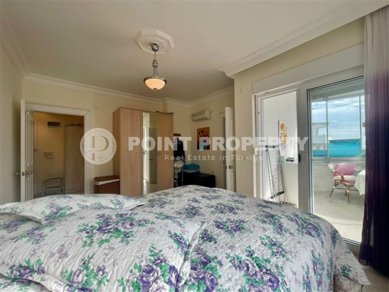 Квартира с двумя спальнями, 110м², в уютной резиденции с бассейном в 300м от центра района Тосмур, Алания-id-2041-фото-14