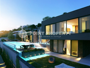 Виллы 4+1 премиум класса 660-680 м2 с панорамным видом на море и крепость. Алания, Центр-id-1014-фото-5