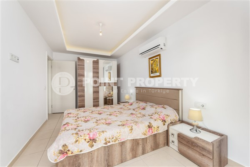 One bedroom apartment, 68m², in a residence with hotel infrastructure in the Avsallar area, Alanya-id-2043-photo-8