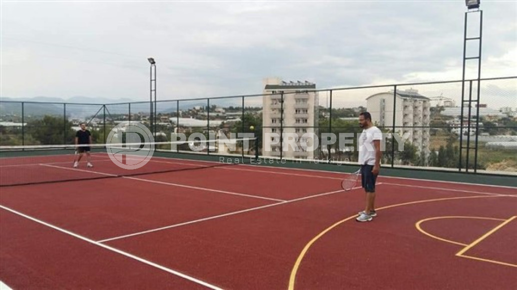 One bedroom apartment, 68m², in a residence with hotel infrastructure in the Avsallar area, Alanya-id-2043-photo-11