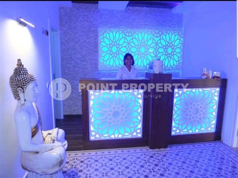 One bedroom apartment, 68m², in a residence with hotel infrastructure in the Avsallar area, Alanya-id-2043-photo-13