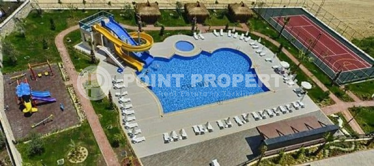 One bedroom apartment, 68m², in a residence with hotel infrastructure in the Avsallar area, Alanya-id-2043-photo-17