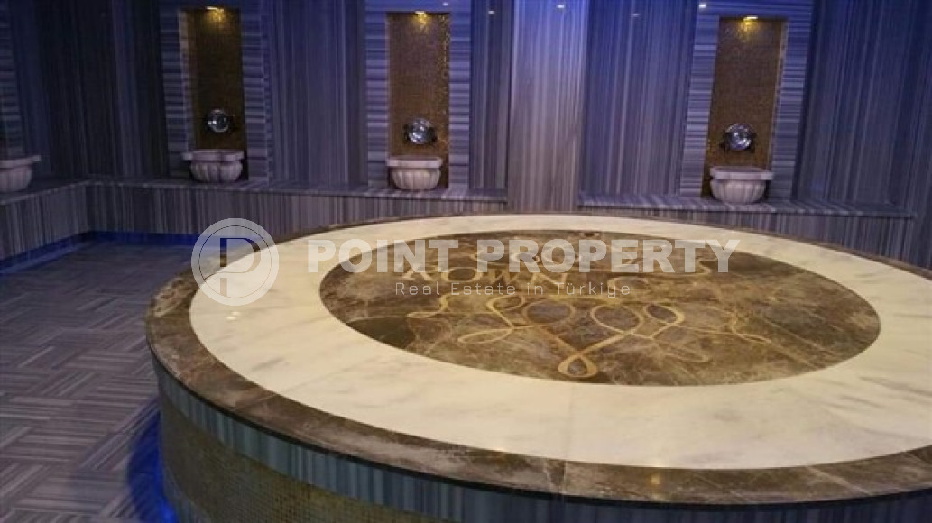 One bedroom apartment, 68m², in a residence with hotel infrastructure in the Avsallar area, Alanya-id-2043-photo-18