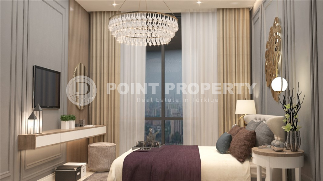 Latest apartments 1+1 layout with private garden in the European region of Oba, 10 minutes to the sea-id-1153-photo-10