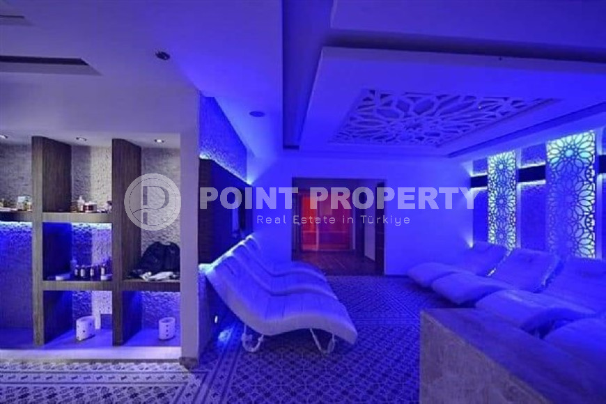 One bedroom apartment, 68m², in a residence with hotel infrastructure in the Avsallar area, Alanya-id-2043-photo-20