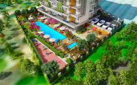 Двухкомнатные и трёхкомнатные квартиры, 47-106м², в инвестиционном проекте в Авсалларе, Алания-id-2044-фото-4