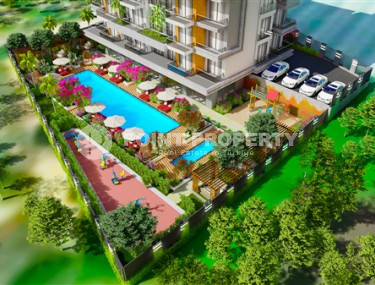 Двухкомнатные и трёхкомнатные квартиры, 47-106м², в инвестиционном проекте в Авсалларе, Алания-id-2044-фото-4