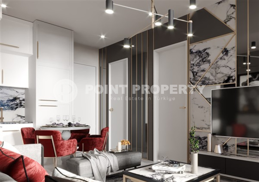 Двухкомнатные и трёхкомнатные квартиры, 47-106м², в инвестиционном проекте в Авсалларе, Алания-id-2044-фото-9
