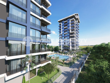 Инвестиционный проект на первой береговой линии в Махмутларе. Просторные квартиры 60 – 156 м2.-id-1154-фото-2